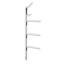 Hinge-It Clutterbuster 74" Steel Valet Family Towel Bar